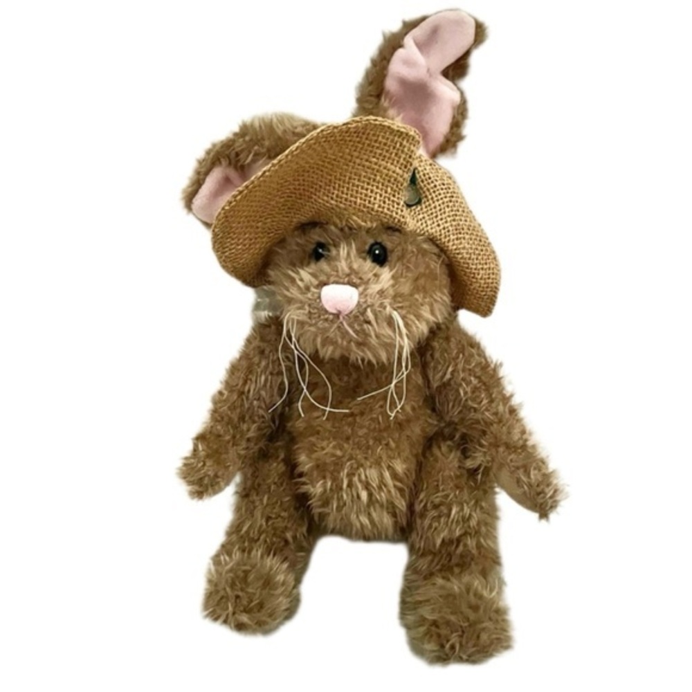 Vintage 1997 Flora – Pickford Bears Brass Button Bunny Plush Toy
